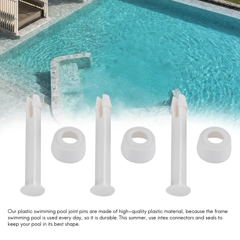 Уплотнения штифтов соединителя для бассейна подходящие Intex 13-24 дюйма (2015 и до) 10
