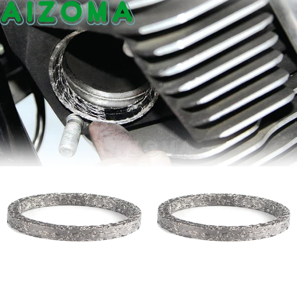 

Для Harley Touring FLH FLHT Road King FLHR Softail FXST FLSTF FLSTC Dyna FXD FXDWG FXDB прокладки коллектора выхлопной трубы мотоцикла