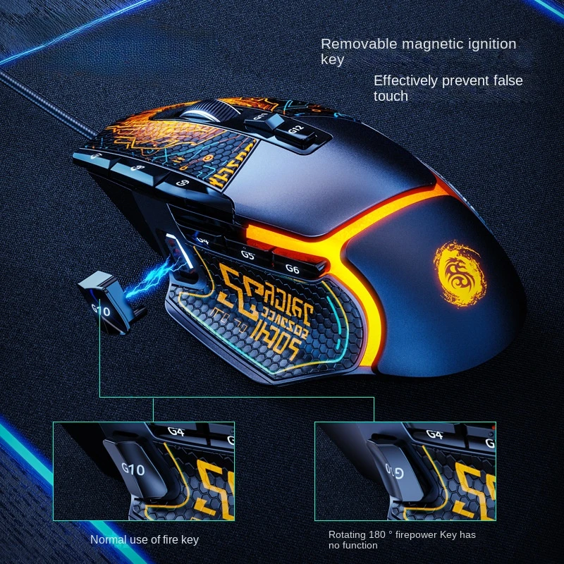 

Original DIXSG G502X Wired Gaming Mouse Hardware RGB 12800DPI Mouse Programmable Optical Mouse E-sports Mouse Computer Gift