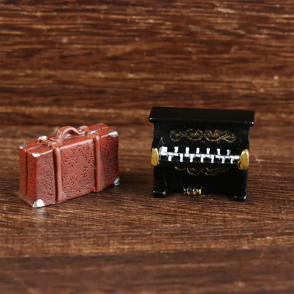 Украшение дома ретро ностальгическая фигурка мини-ретро-камера миниатюры модель