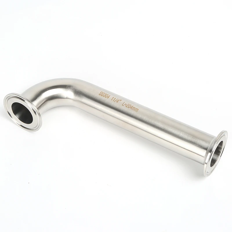 Санитарные локти с тройным зажимом 90 градусов SS304 длинный зажим 1 &quot11/4&quot 2 &quotс