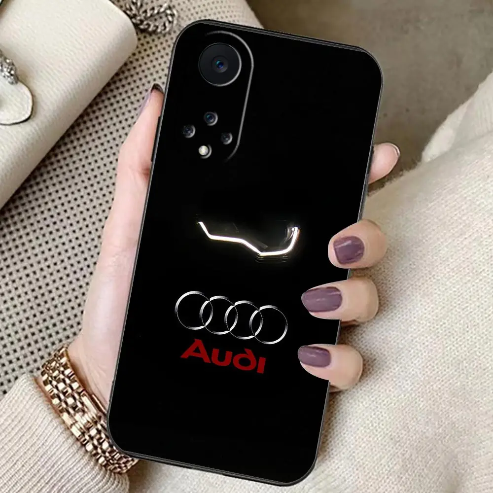 Case For Huawei NOVA Y90 Y70 Y61 10 9 9 Plus 8 8I 7 7I 6 SE 5 5I 4 3 3I 2 2S Lite Plus Pro Case Funda Luxury Sports Car A-Audi