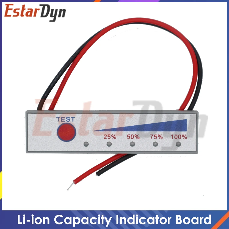 Водонепроницаемый Тестер для измерения мощности литий-ионного аккумулятора 8 4 в