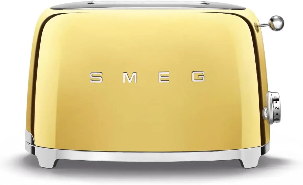 

Edition Retro Style Aesthetic 2 Slice Toaster (Gold)