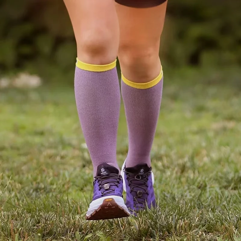 Женские носки Injinji с пятью пальцами высокие женские coolmax для пеших прогулок по