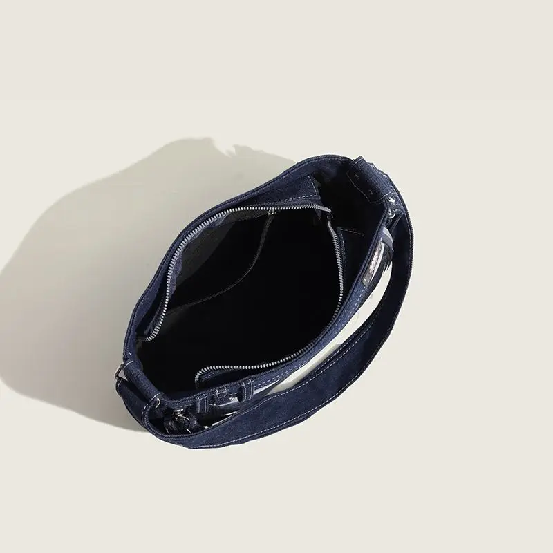 Ita Bag новая японская повседневная джинсовая синяя сумка через плечо женская