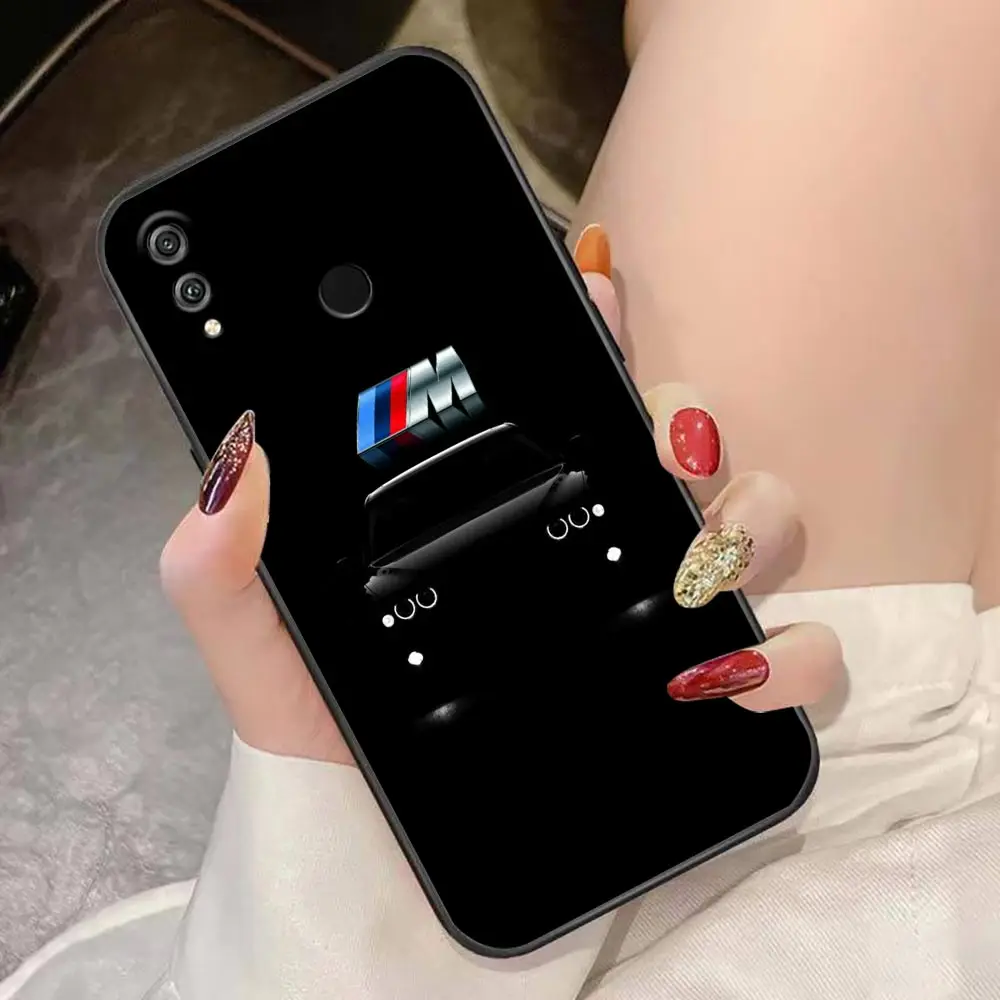 Case For HUAWEI Honor 9X 9 8X Max 80 70 60 50 30 20 10 10I NOTE 10 Lite Pro Case Funda Coque Shell Capa Sports Car B-BMW Wheels