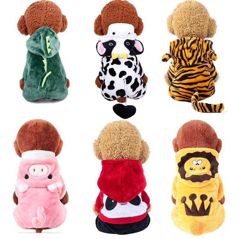 

Pet Dog Clothes Soft Warm Fleece Dogs Jumpsuits Clothing for Small Dogs Puppy Cats Chihuahua Clothes Puppy Clothes