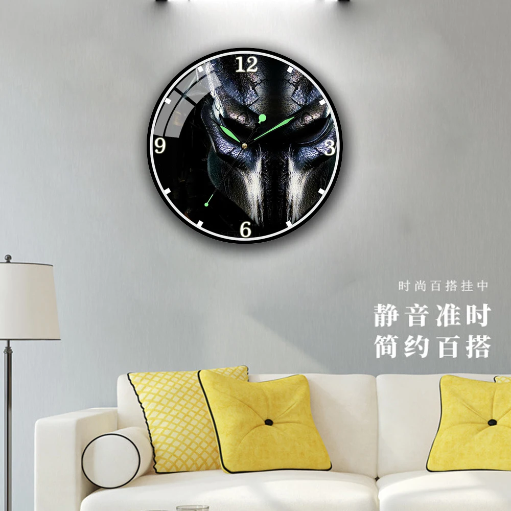 

Acrylic Alien Wall Clock Simple Series HD Wall Clock Modern Design Silent Movement Wall Clock Large Size Home Decoration