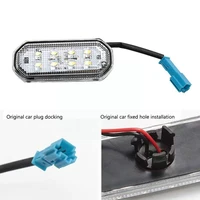 replacement led trunk for model y 2022 8led beads ultra bright easy plug lighting upgrade light bulbs kit car accesso l7e2