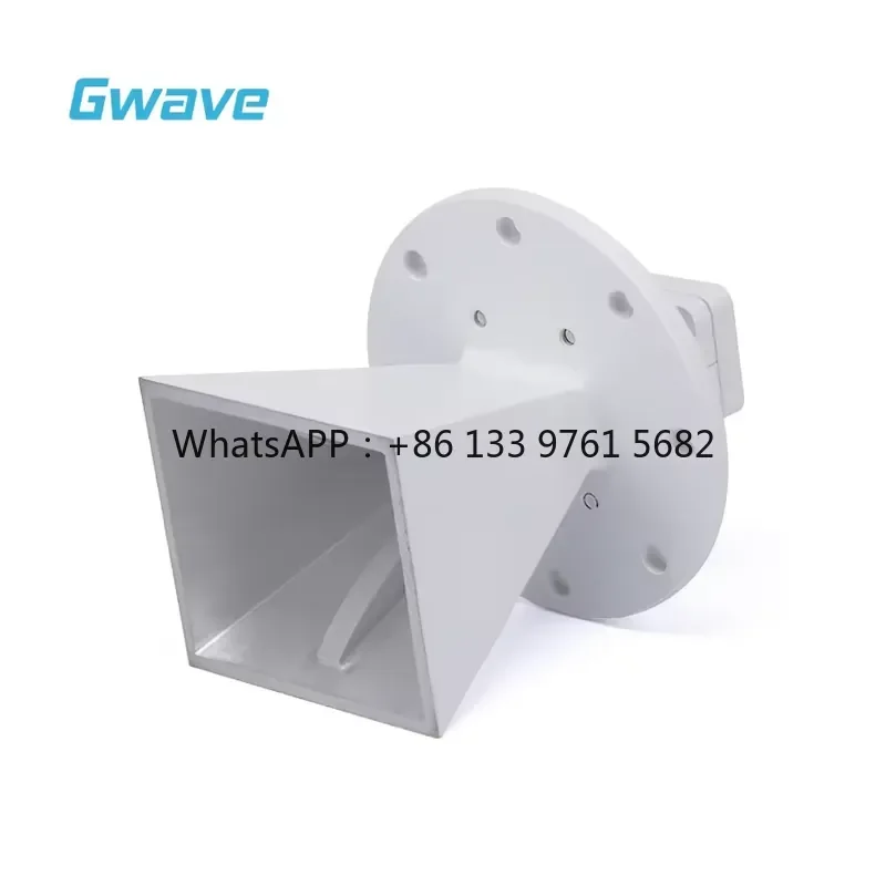 Фото Антенна WSQ SMA Female Input, волноводная, стандартная рупорная, с коэффициентом усиления 14dBi, от 6 ГГц до 18 ГГц №5