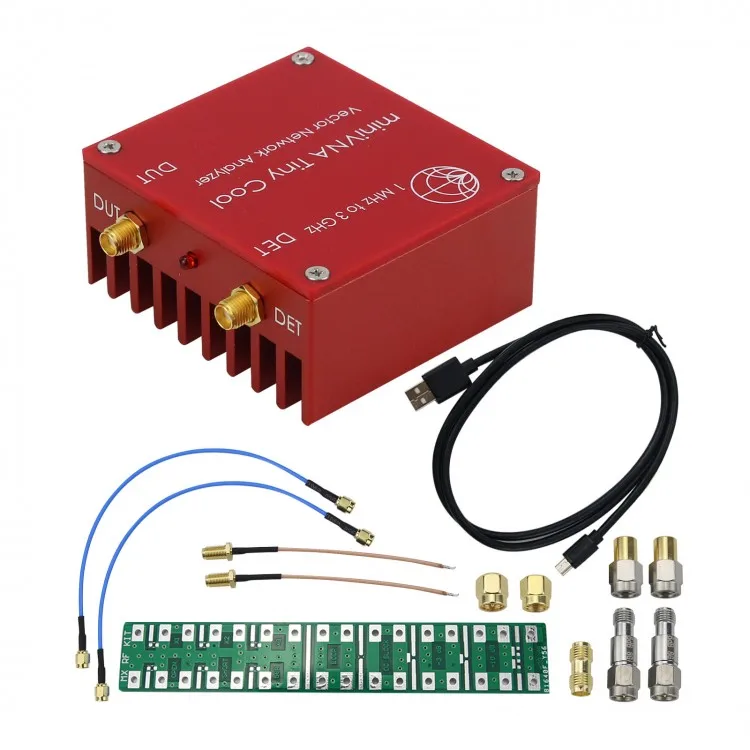 

miniVNA Tiny 1MHz-3GHz Signal Generator Vector Network Analyzer for WIFI 2.4G Antenna Test