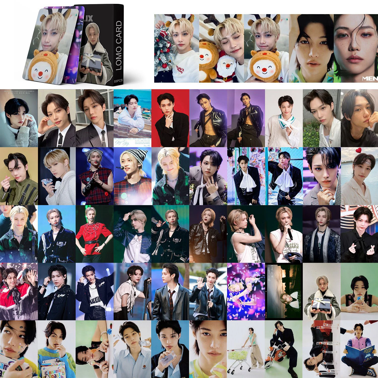 

Ломо-карты Kpop 55 шт.