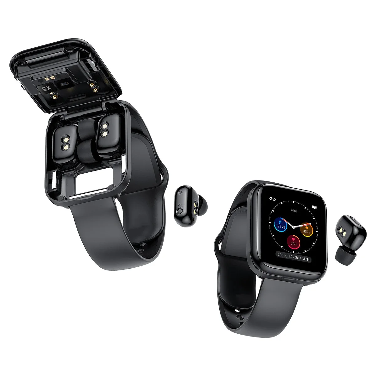 

Умные часы X5, Bluetooth-наушники, Tws-наушники, настоящие беспроводные Смарт-часы, браслет, наручные часы для фитнеса