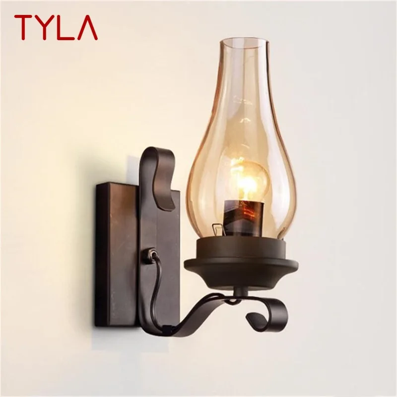 

TYLA Indoor Wall Lamps Retro Fixtures LED Classical Creative Loft Lighting Sconces for Home