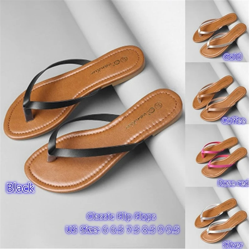 

2022 clip drag new flip-flops women's flat bottom all-match casual clip-toe flip-flops outside wear beach shoes sandals