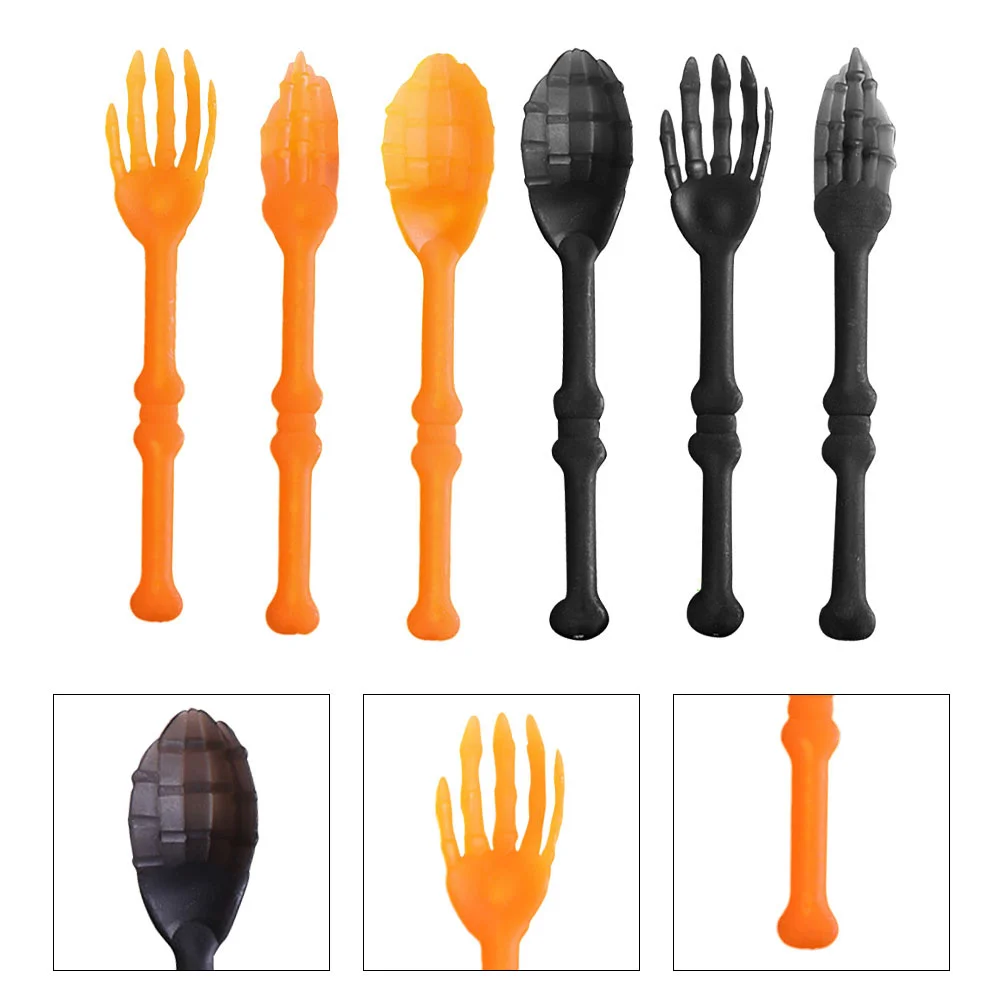 

6PCS Decorative Creative Claw Shaped Forks Party Supplies for Home