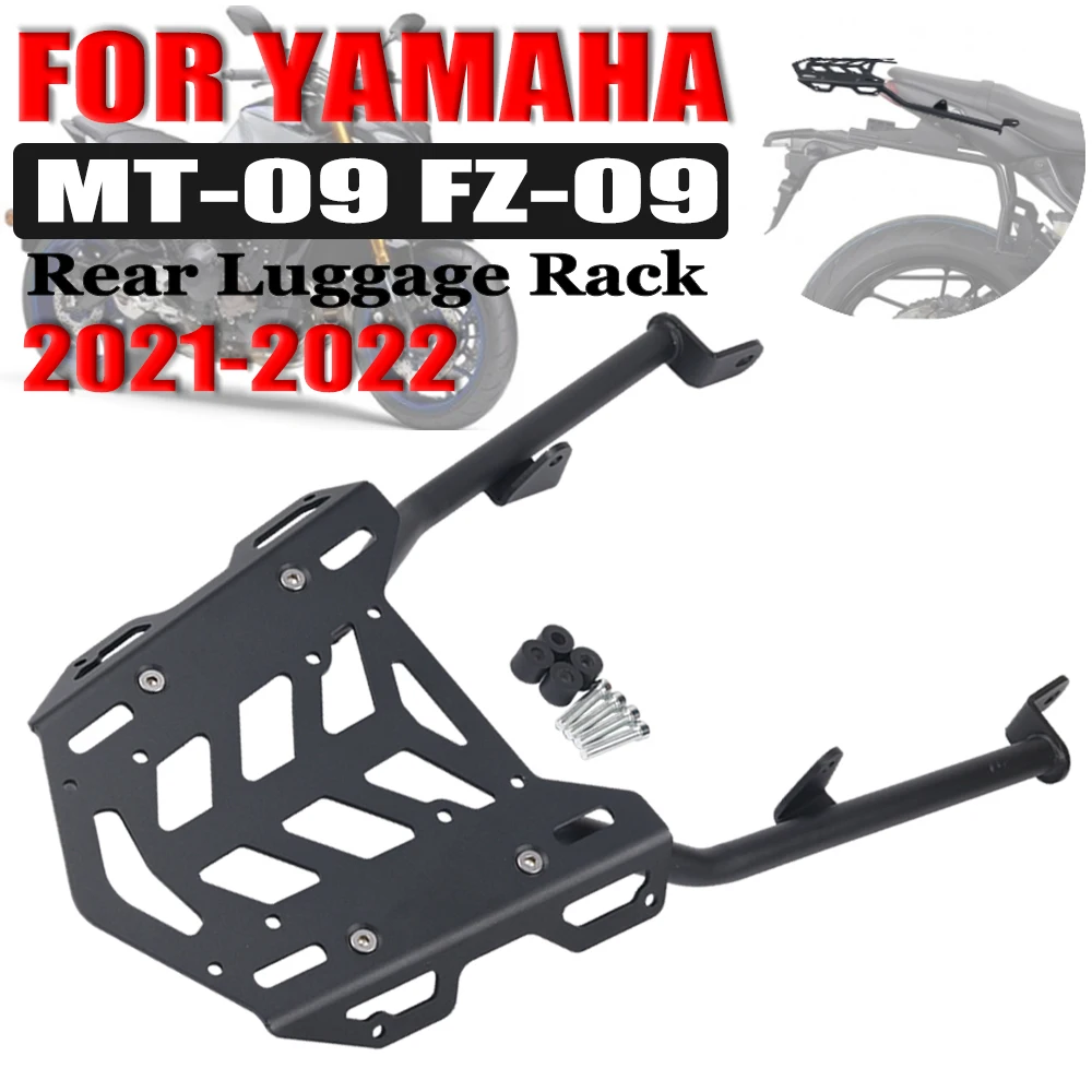 For Yamaha MT09 MT FZ 09 MT-09 FZ09 2021 2022 Motorcycle Accessories Rear Luggage Rack Carrier Case Top Box Shelf Holder Support