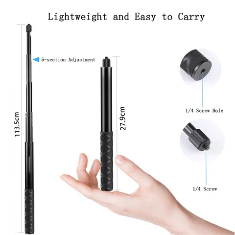 Мотоциклетный кронштейн для Insta360 X5 X4 X3, держатель для крепления на руль, палка для селфи для GoPro 13 12 11, аксессуары для камеры