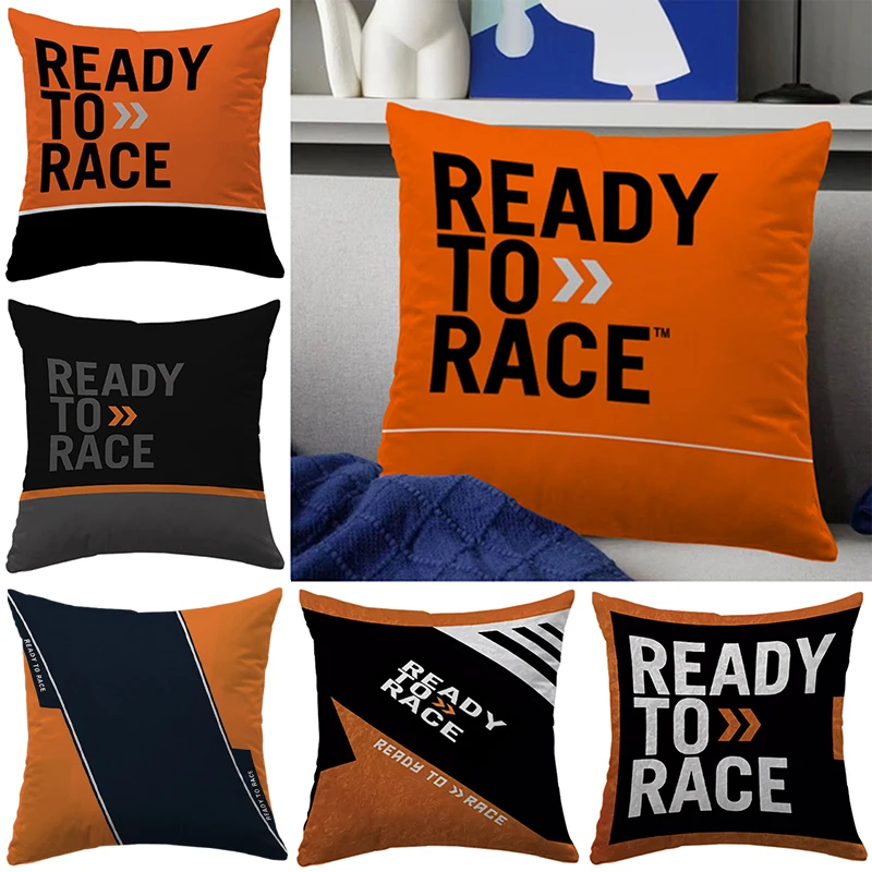 

Cushion Cover 45*45 Ready to Race Throw Pillows Decorative Pillowcase Home Decor Anime Pillow Covers for Sofa Bed Car Dakimakura