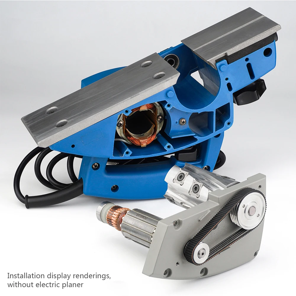 Электрический строгальный станок спиральный нож для деревообработки головной