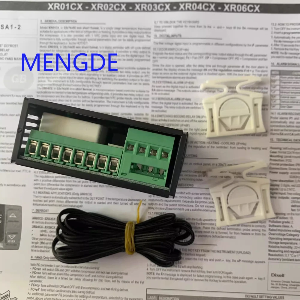 Фото Контроллер температуры Dixell XR60CX-5N0C1 XR60CX, двойной зонд с двумя датчиками, новый оригинальный №3