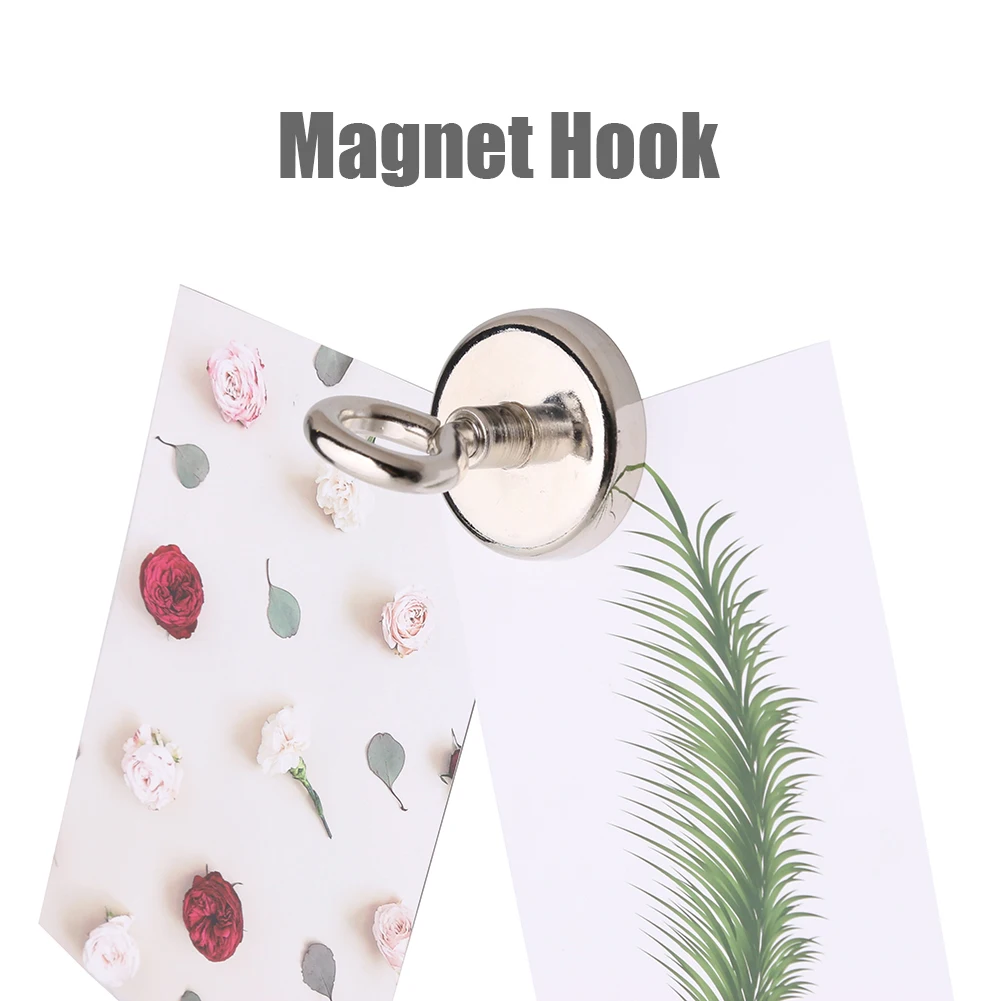 

Strong Magnet Hook Sheep Eye Magnet Hook Closed Magnet Neodymium Magnet Salvage Searcher Magnet Rotatable Sucker