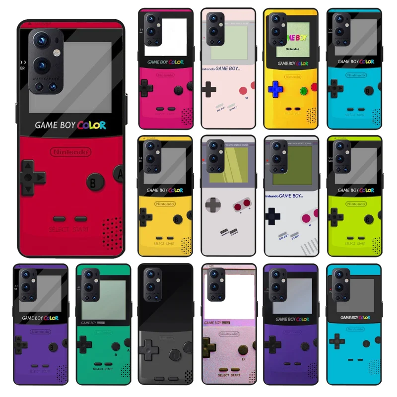 

Game Boy Color Phone Case for OnePlus 10 Pro 10T 7T Pro 8 8Pro 8T 9 Pro 9R 9RT Nord2 OnePlus N100 N10 N200 Nord CE