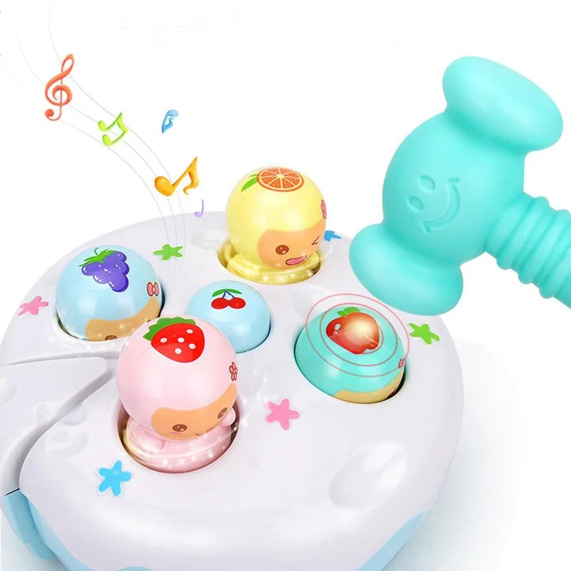 Подарочный торт для детей от 13 до 24 месяцев Baby Toy в честь дня рождения для девочки и мальчика 1 год Малыш Ребенок Обучающая Счетная Музыкальная Игра.