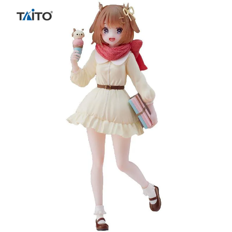 

Акция 100% оригинальная TAITO Kano виртуальный YouTuber ПВХ Подлинная Коллекционная Аниме Фигурка экшн-модель игрушки кукла праздничные подарки 18 см