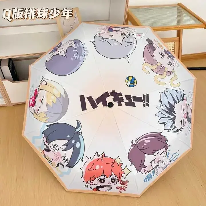 Аниме Haikyuu! Q версии как солнечный так и дождливый полностью автоматический