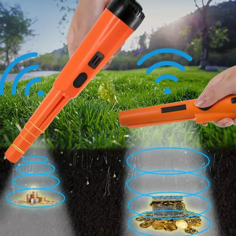 

Metal Detector Handheld Professional Metal Detector Pointer Pinpoint Waterproof Handheld Metal Detector For Metal Coin Gold Pin