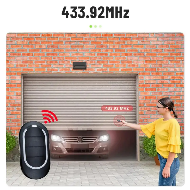 

For Alutech AT4N AT-4N Remote Control 433.92MHz Dynamic Code Alutech AT-4N Gate Remote Control Automation 4Buttons For Garage