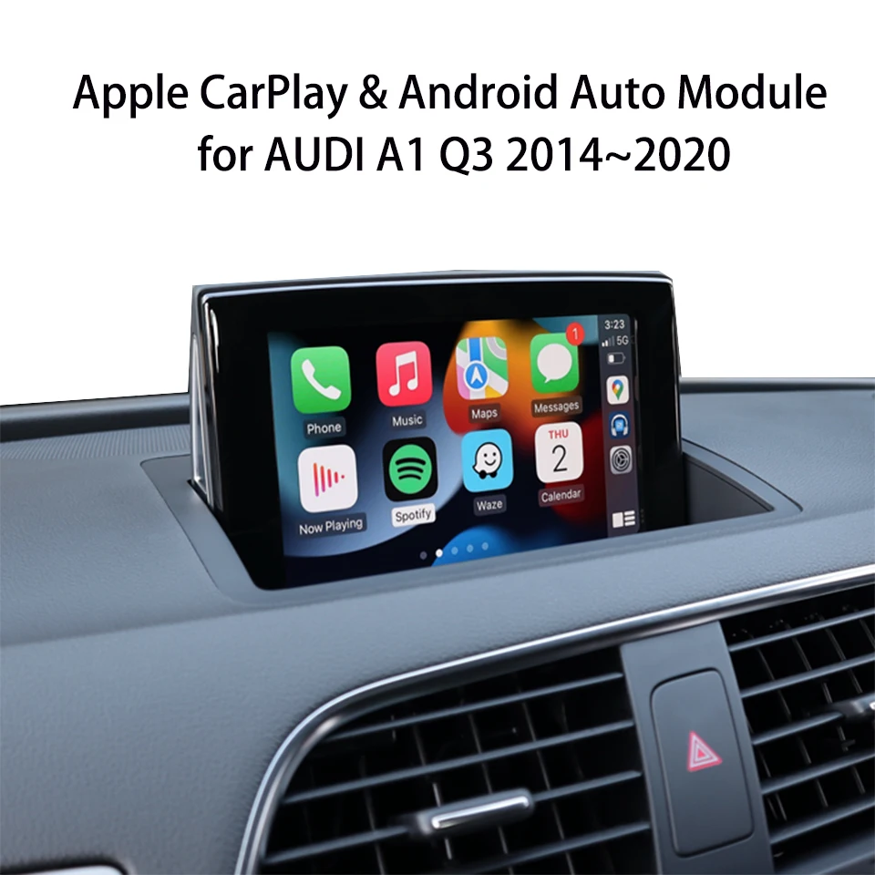 

Apple CarPlay & Android Auto for Audi Q3 A1 2011-2018 Fitted Screen OEM Navigation Android Mutliemdia System
