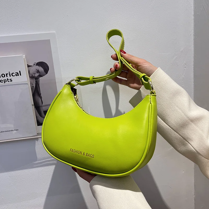 

Сумка на плечо женская из экокожи, модный саквояж кросс-боди, однотонная Сумочка на плечо, лето