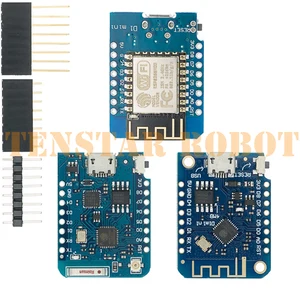 ESP8266 ESP-12F D1 Mini Pro V3.0 V4.0 макетная плата с поддержкой Wi-Fi и Micro USB 3,3 В на основе ESP-8266EX 11 цифровых контактов