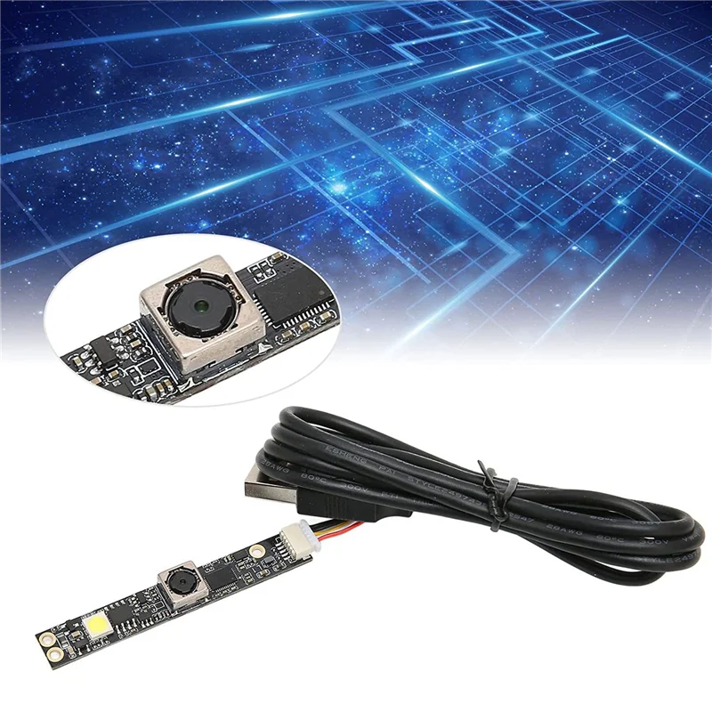

OV5640 USB Camera Module 5MP 68degreeFOV 2592X1944 30Fps USB2.0 Camera Module with USB Cable (Auto Focus)