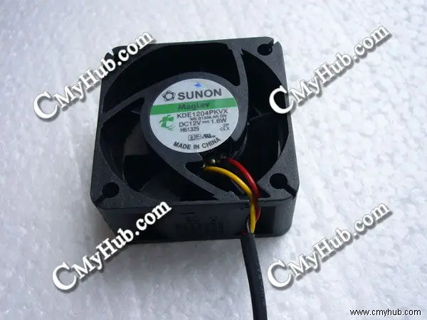 Для Huawei 5600 Switch SUNON KDE1204PKVX MS.B1338.AR.GN DC12V 1 6 Вт 4 см 40 мм 40x40x20 3-контактный 3-проводной