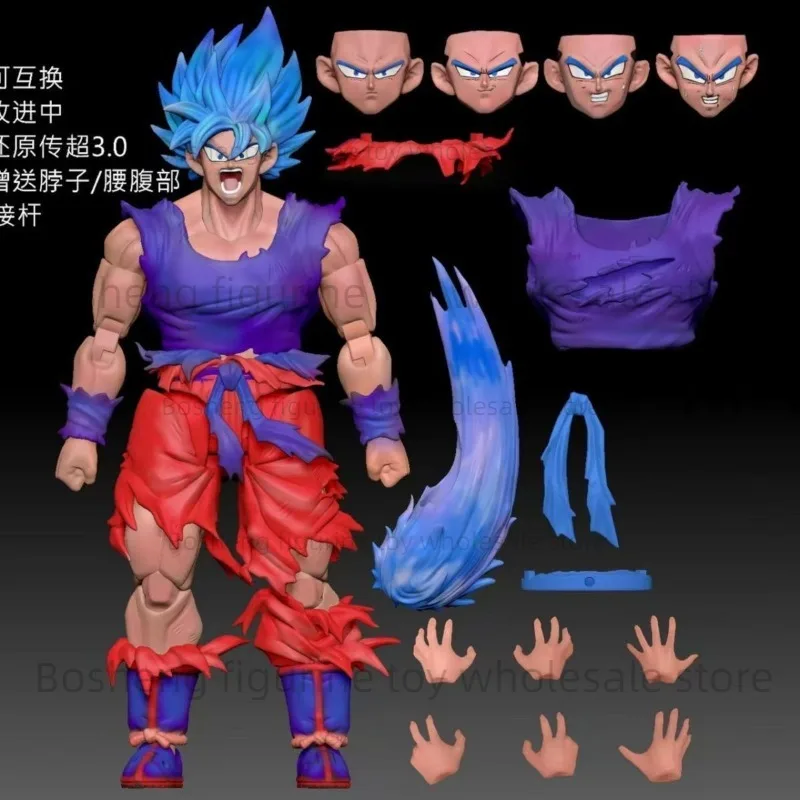Фото В наличии: Фигурка Гоку Superaction Studio Kakarotto Dragon Ball Kaiouken, коллекционная модель SHF, игрушка №2