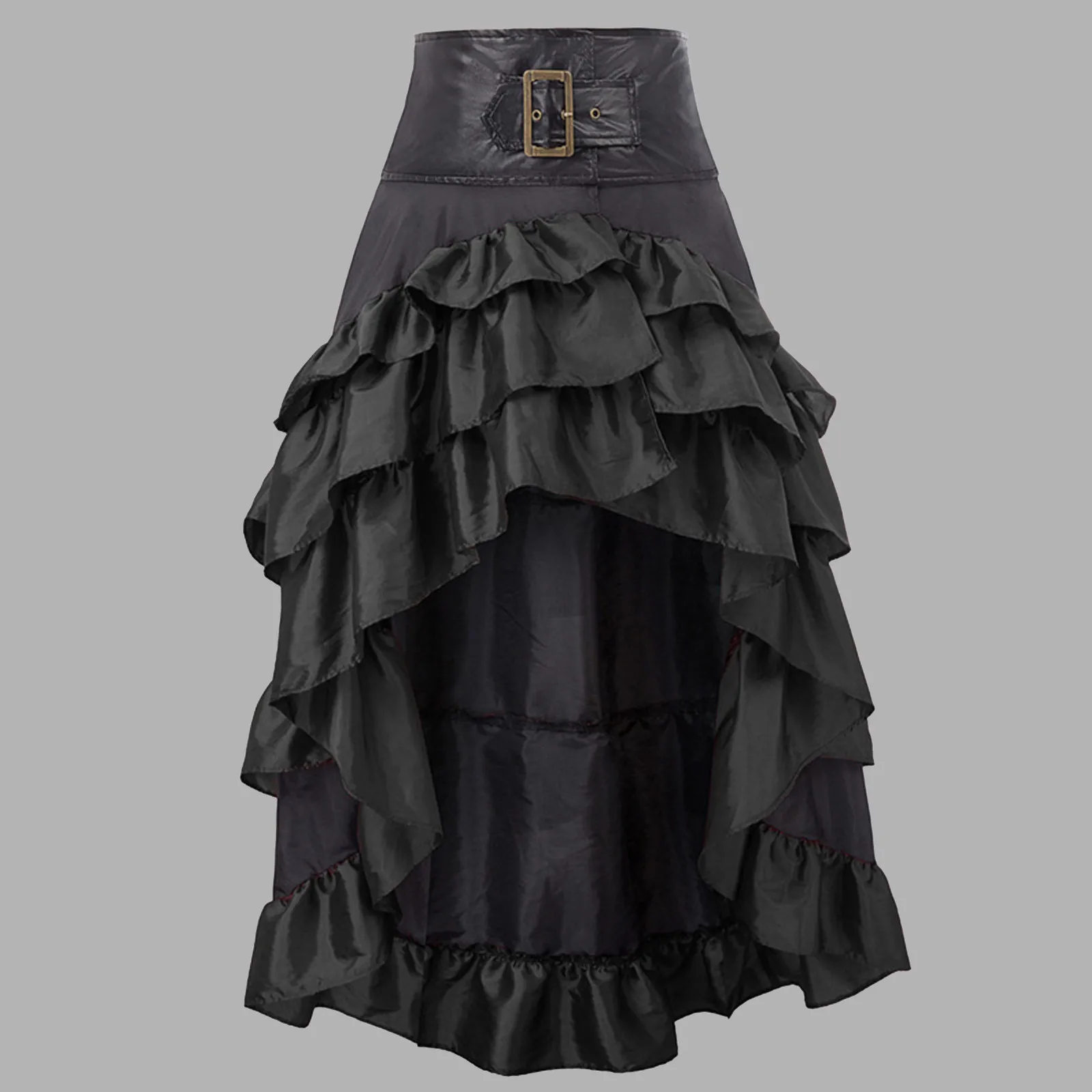 Женская юбка на Хэллоуин средневековая ретро спереди короткая сзади длинная с