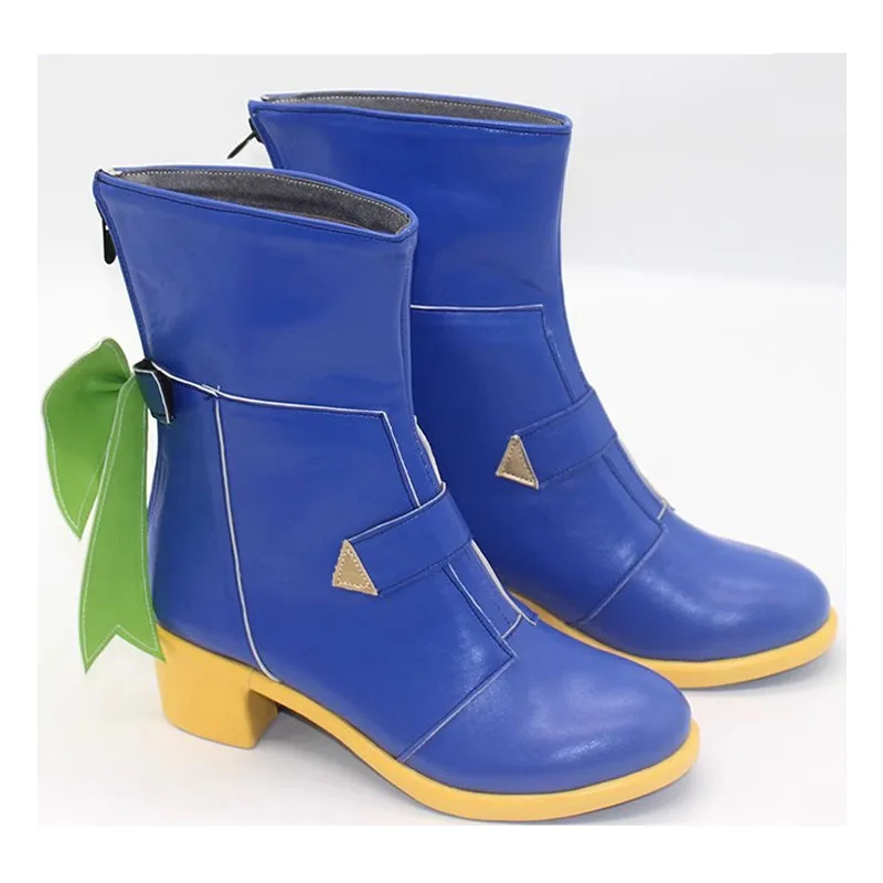 Hololive Oozora Subaru обувь для косплея Хэллоуин сапоги 486 4th Фес. Костюмы Idol виртуальная из