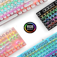 mechanical rgb keyboard computer gaming keyboard led teclado wired gamer keyboard for tablet laptop pc office backlit keycaps