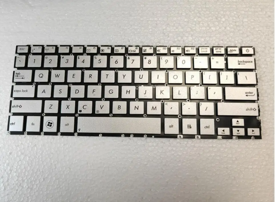 Новая клавиатура для Asus UX32A UX32E UX32V UX32VD UX32K серебристого цвета США без подсветки