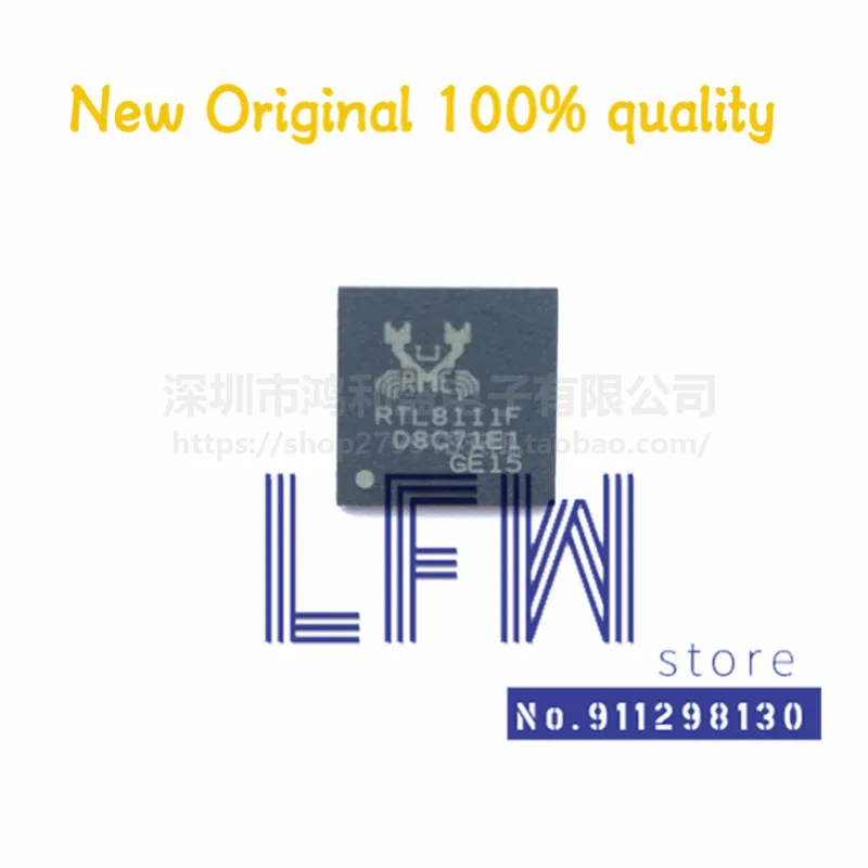 

5pcs/lot RTL8111F-CG RTL8111F RTL8111 QFN48 Chipset 100% New&Original In Stock