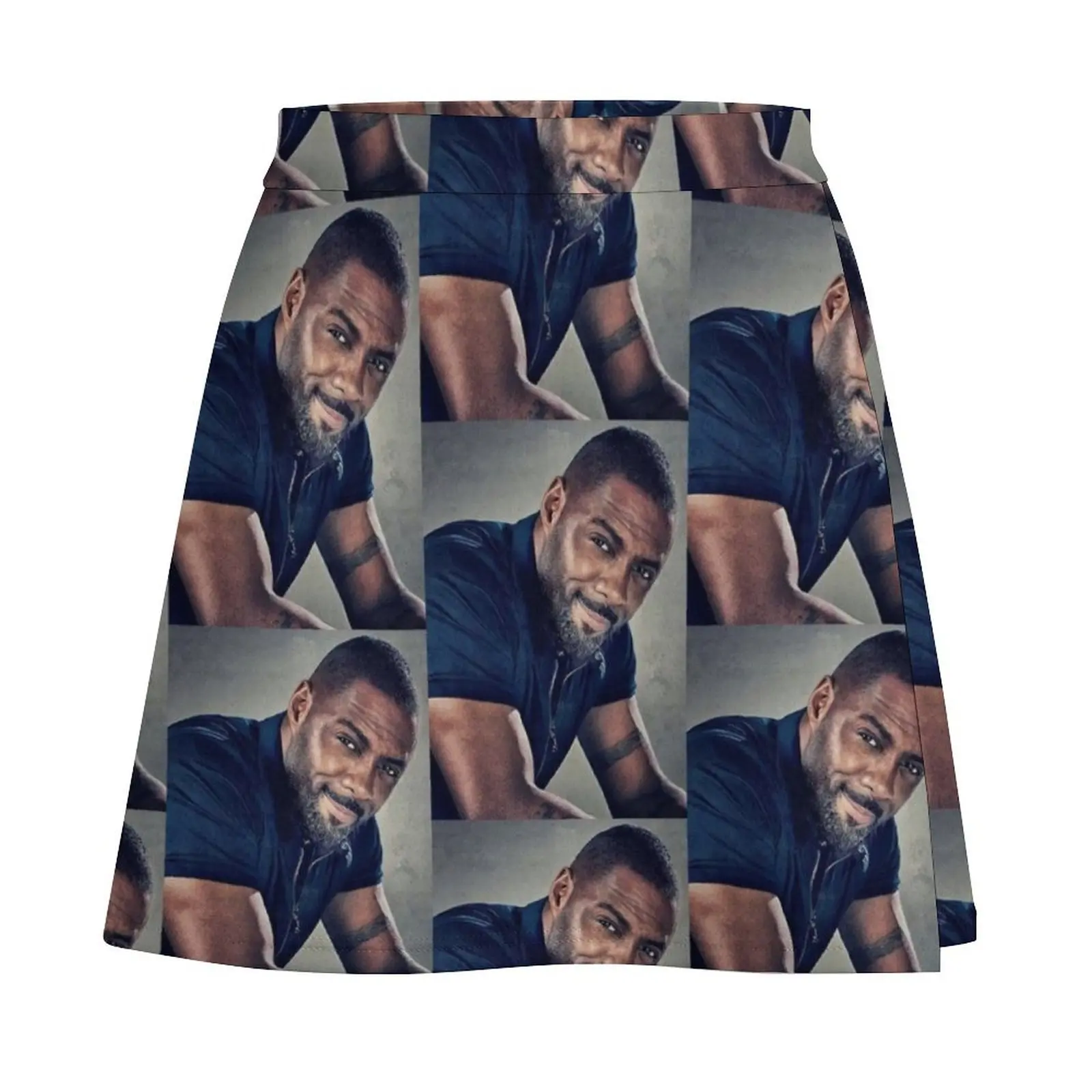Мини-юбка idris elba экстремальное мини-платье в корейском стиле женская короткая
