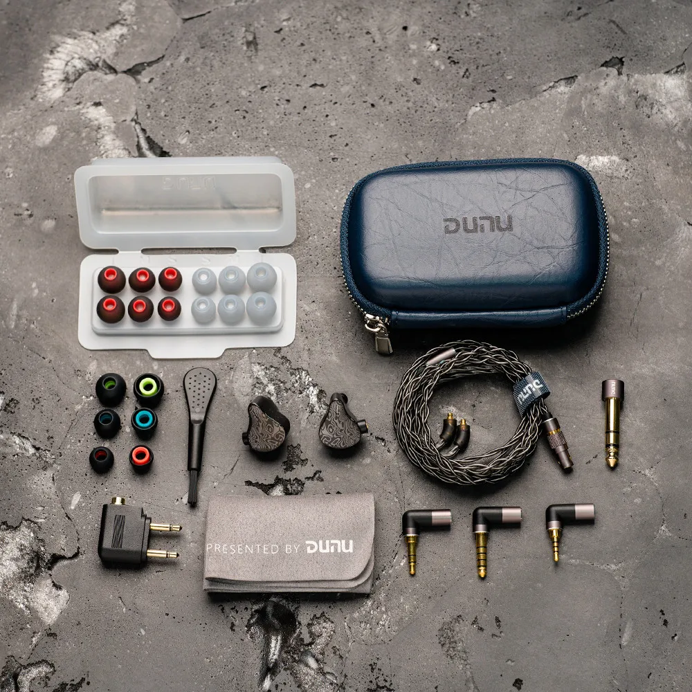 DUNU VULKAN DK-X6 2DD + 4BA гибридные наушники-вкладыши IEM 0 78 мм съемный кабель 2 5 3 4 вилка с