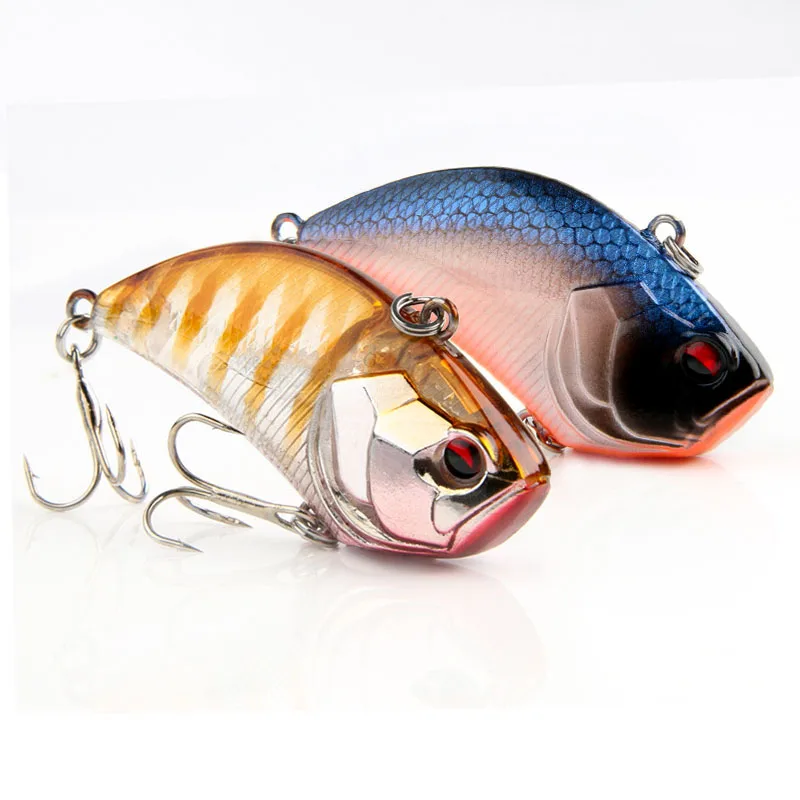 

1PCS 55mm/13g VIB Artificial Hard Baits Sinking Vibration Fishing Lure Lipless Wobblers For Pike Fishing Tackle Goods Japan