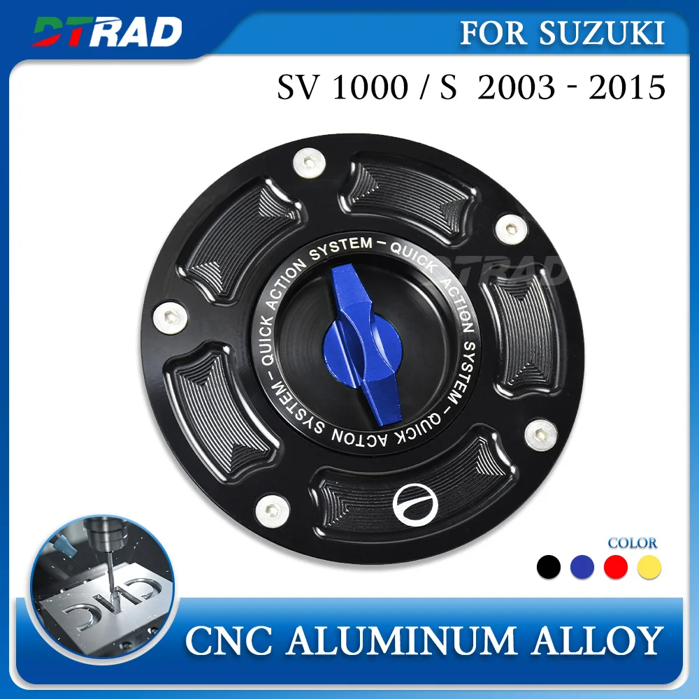 Для SUZUKI SV1000 2003-2015 SV 1000 1000S аксессуары быстросъемная крышка гоночного топливного