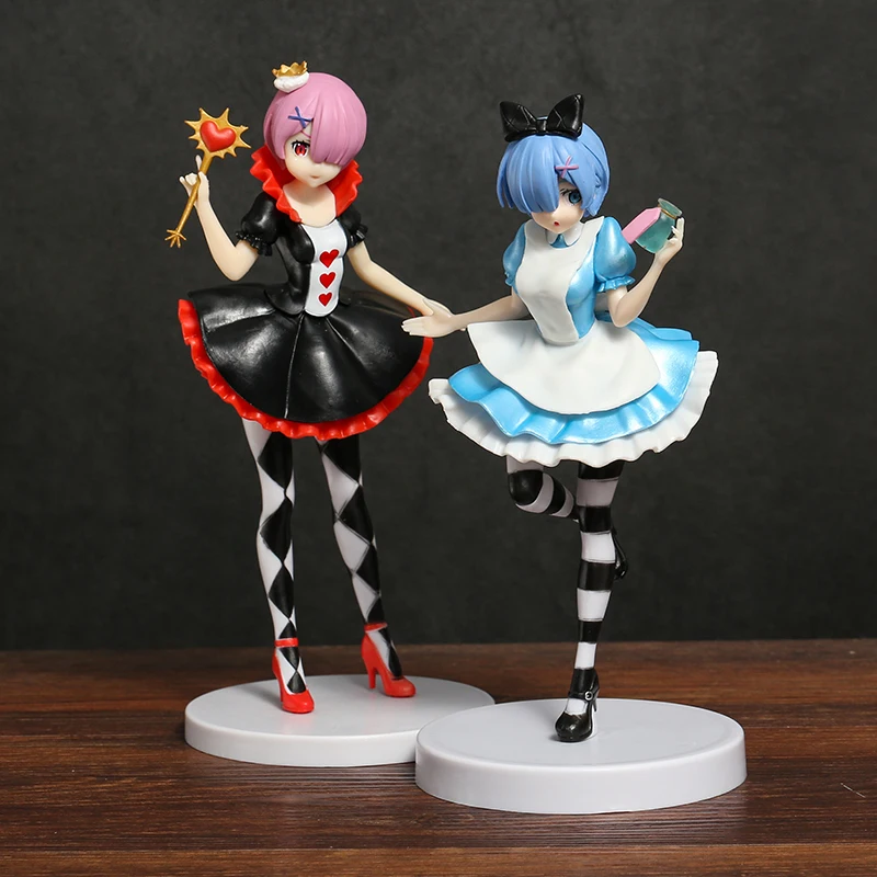 

Коллекционная кукла из ПВХ Re Zero Alice Rem Red Queen Ram