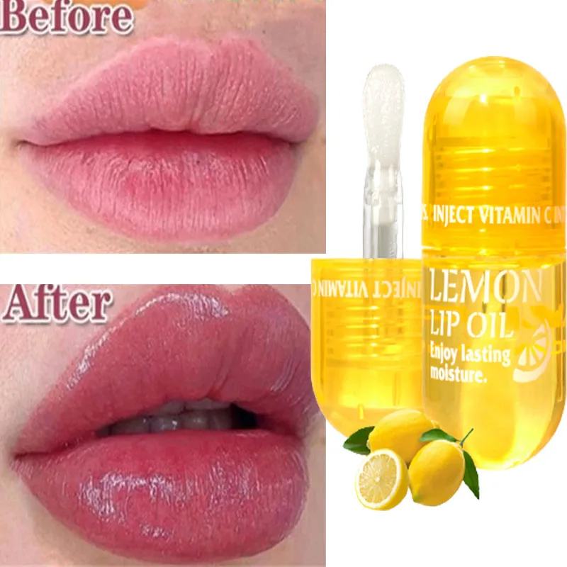 

Instant Volumising Lips Serum Plumper Repairing Reduce Fine Lines Long Lasting Glitter Liquid Moisturizing Nourish Sexy Lip Care